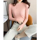 袖ボタン リブニットトップス レディース | SUNSHINE CLOSET | 詳細画像15