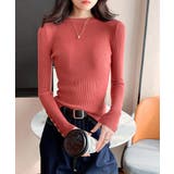 袖ボタン リブニットトップス レディース | SUNSHINE CLOSET | 詳細画像16