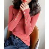 袖ボタン リブニットトップス レディース | SUNSHINE CLOSET | 詳細画像18