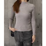 袖ボタン リブニットトップス レディース | SUNSHINE CLOSET | 詳細画像20