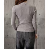 袖ボタン リブニットトップス レディース | SUNSHINE CLOSET | 詳細画像22