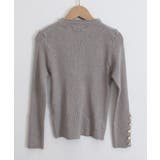 袖ボタン リブニットトップス レディース | SUNSHINE CLOSET | 詳細画像26