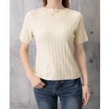 薄手リブニットTシャツレディース ベーシックニット着やせトップス 通勤通学 | SUNSHINE CLOSET | 詳細画像16 