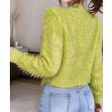 上品シャギーニットトップス 大人可愛い長袖クルーネック羽織りきれいめ韓国風フェミ… | SUNSHINE CLOSET | 詳細画像18