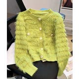 上品シャギーニットトップス 大人可愛い長袖クルーネック羽織りきれいめ韓国風フェミ… | SUNSHINE CLOSET | 詳細画像22