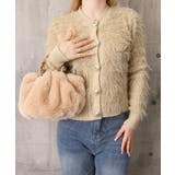 上品シャギーニットトップス 大人可愛い長袖クルーネック羽織りきれいめ韓国風フェミ… | SUNSHINE CLOSET | 詳細画像26
