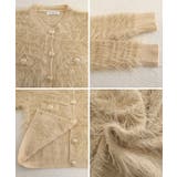 上品シャギーニットトップス 大人可愛い長袖クルーネック羽織りきれいめ韓国風フェミ… | SUNSHINE CLOSET | 詳細画像31