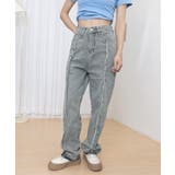センターラインデニムパンツ ヴィンテージ | SUNSHINE CLOSET | 詳細画像13 