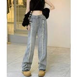 センターラインデニムパンツ ヴィンテージ | SUNSHINE CLOSET | 詳細画像2 