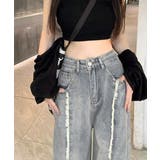 センターラインデニムパンツ ヴィンテージ | SUNSHINE CLOSET | 詳細画像9 