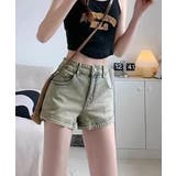 ウォッシュデニムショートパンツレディース | SUNSHINE CLOSET | 詳細画像4