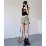 ウォッシュデニムショートパンツレディース | SUNSHINE CLOSET | 詳細画像7