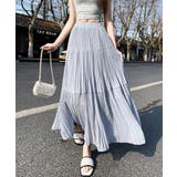シフォンスカート ロングプリーツスカート | ANGELCLOSET | 詳細画像14