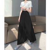 シアーワイドパンツ 冷感キュロットパンツ | SUNSHINE CLOSET | 詳細画像7 