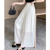 シアーワイドパンツ 冷感キュロットパンツ | SUNSHINE CLOSET | 詳細画像9 
