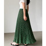 水玉柄ロングスカート ウエストゴム aラインスカート | SUNSHINE CLOSET | 詳細画像13 
