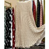 水玉柄ロングスカート ウエストゴム aラインスカート | SUNSHINE CLOSET | 詳細画像19 