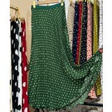 水玉柄ロングスカート ウエストゴム aラインスカート | SUNSHINE CLOSET | 詳細画像21 
