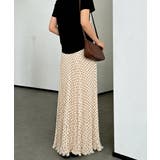 水玉柄ロングスカート ウエストゴム aラインスカート | SUNSHINE CLOSET | 詳細画像9 
