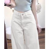 レディース 着やせワイドパンツ 薄手デニムパンツ美脚 | SUNSHINE CLOSET | 詳細画像13