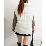 エコダウンベストレディース暖か中綿ベスト | SUNSHINE CLOSET | 詳細画像15