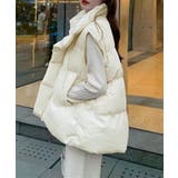 エコダウンベストレディース暖か中綿ベスト | SUNSHINE CLOSET | 詳細画像4