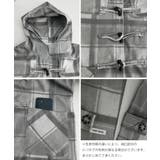 トグルボタンロングコートチェック柄コート | SUNSHINE CLOSET | 詳細画像20