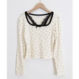 ドット柄トップス レイヤード風カットソー | SUNSHINE CLOSET | 詳細画像17 