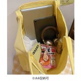 大容量キャンバストートバッグ肩掛けバッグ | SUNSHINE CLOSET | 詳細画像22 