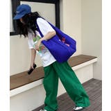 大容量キャンバストートバッグ肩掛けバッグ | SUNSHINE CLOSET | 詳細画像4 