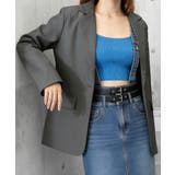1つボタン韓国風ジャケット 春夏秋軽アウター おしゃれ | SUNSHINE CLOSET | 詳細画像14