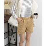 コーデュロイショートパンツ ハイウエスト | SUNSHINE CLOSET | 詳細画像10 