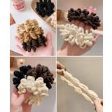 高弾力毛糸シュシュ ヘアゴム ヘアアクセサリー | SUNSHINE CLOSET | 詳細画像21 