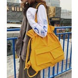 巾着風リュックサック 大容量バックパック | SUNSHINE CLOSET | 詳細画像13 