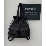 巾着風リュックサック 大容量バックパック | SUNSHINE CLOSET | 詳細画像17 