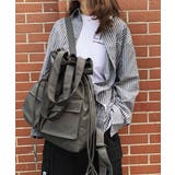 巾着風リュックサック 大容量バックパック | SUNSHINE CLOSET | 詳細画像6 