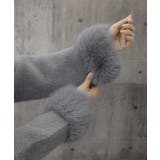 モヘアニットカーディガンファージャケット | SUNSHINE CLOSET | 詳細画像29 