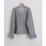 モヘアニットカーディガンファージャケット | SUNSHINE CLOSET | 詳細画像31 