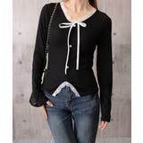 レディース 大人可愛いレースカットソー春秋 お洒落ニットソー | SUNSHINE CLOSET | 詳細画像14 