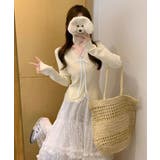 レディース 大人可愛いレースカットソー春秋 お洒落ニットソー | SUNSHINE CLOSET | 詳細画像5 