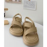 厚底クロスサンダル コンフォートサンダル | SUNSHINE CLOSET | 詳細画像18