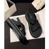 厚底クロスサンダル コンフォートサンダル | SUNSHINE CLOSET | 詳細画像6