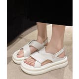 厚底クロスサンダル コンフォートサンダル | SUNSHINE CLOSET | 詳細画像8