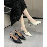 ハイヒールパンプス ポインテッドトゥ配色 | SUNSHINE CLOSET | 詳細画像12