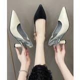 ハイヒールパンプス ポインテッドトゥ配色 | SUNSHINE CLOSET | 詳細画像13