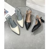 ハイヒールパンプス ポインテッドトゥ配色 | SUNSHINE CLOSET | 詳細画像14
