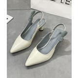 ハイヒールパンプス ポインテッドトゥ配色 | SUNSHINE CLOSET | 詳細画像15