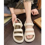 ストラップサンダル 韓国風 厚底サンダル | SUNSHINE CLOSET | 詳細画像1 