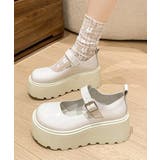 厚底ローファー レディース韓国風 美脚靴 | SUNSHINE CLOSET | 詳細画像10 