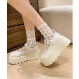 厚底ローファー レディース韓国風 美脚靴 | SUNSHINE CLOSET | 詳細画像11 